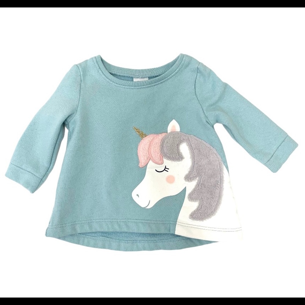 carter’s Unicorn Sweatshirt 3 months
